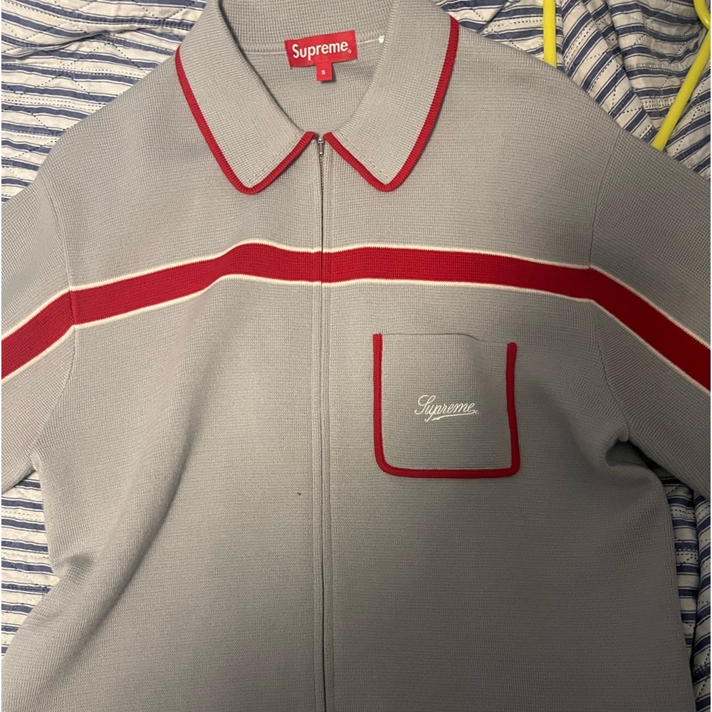 Supreme Zip up sweater